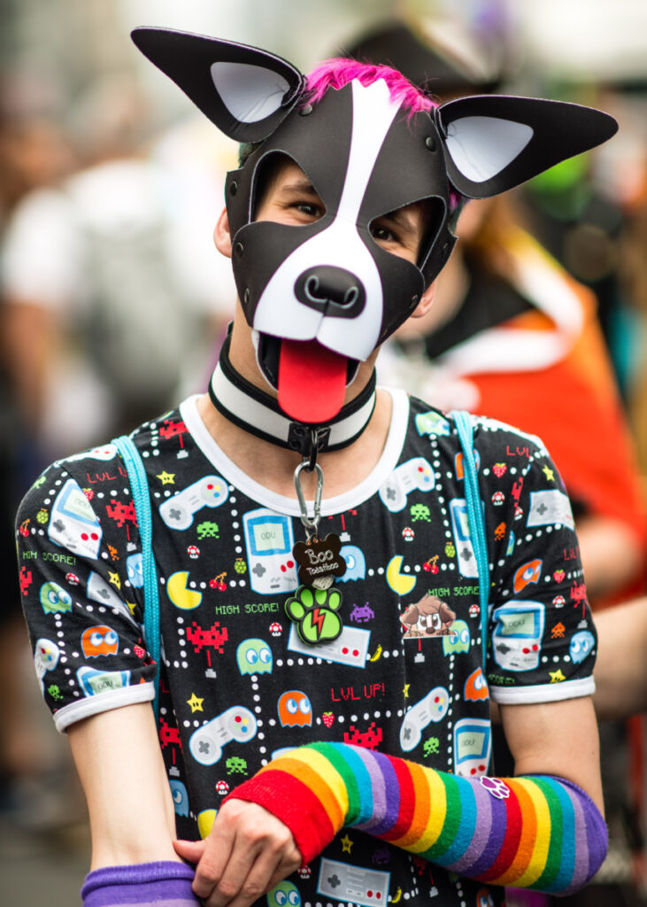 CSD BERLIN REPORTAGE 2022 - Pet Player - Hundemaske - Fetisch-Outfits / LGBT